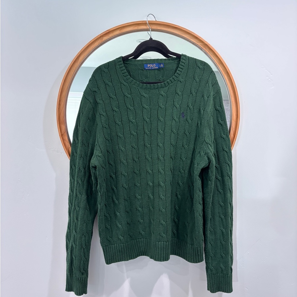 Polo by Ralph Lauren Forest Green Crewneck Sweater
